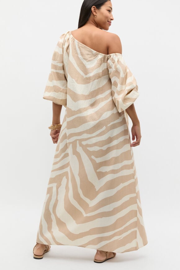 Abstract Animal Maxi Dress  Abstract Animal  hi-res
