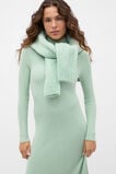 Button Down Mock Neck Knit Dress  Soft Moss  hi-res