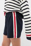 Retro Striped Short  New Navy  hi-res