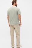 Stripe Crew Tee  Aloe Stripe  hi-res
