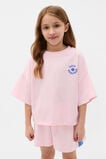 Bubble Logo Tee  Pink Lemonade  hi-res