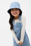Chambray Heart Bucket Hat  Light Wash  hi-res