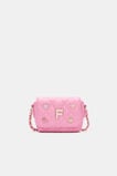 Initial Quilted Charm Bag  F  hi-res