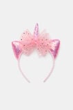 Unicorn Bow Headband  Multi  hi-res