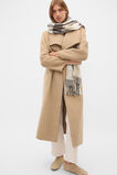 Check Scarf  Coffee Bean Multi  hi-res