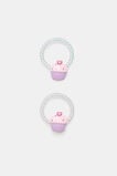 Cupcake Coil Hair Ties  Multi  hi-res