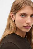 Square Molten Stud  Gold  hi-res