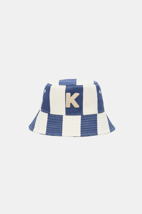 Boys Initial Bucket Hat  K  hi-res