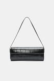 Croc Shoulder Bag  Black Croc  hi-res