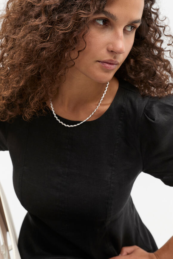 Ripples Chain Necklace  Silver  hi-res