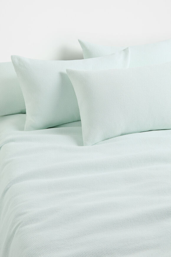 Mila Queen Duvet Cover  Mist  hi-res