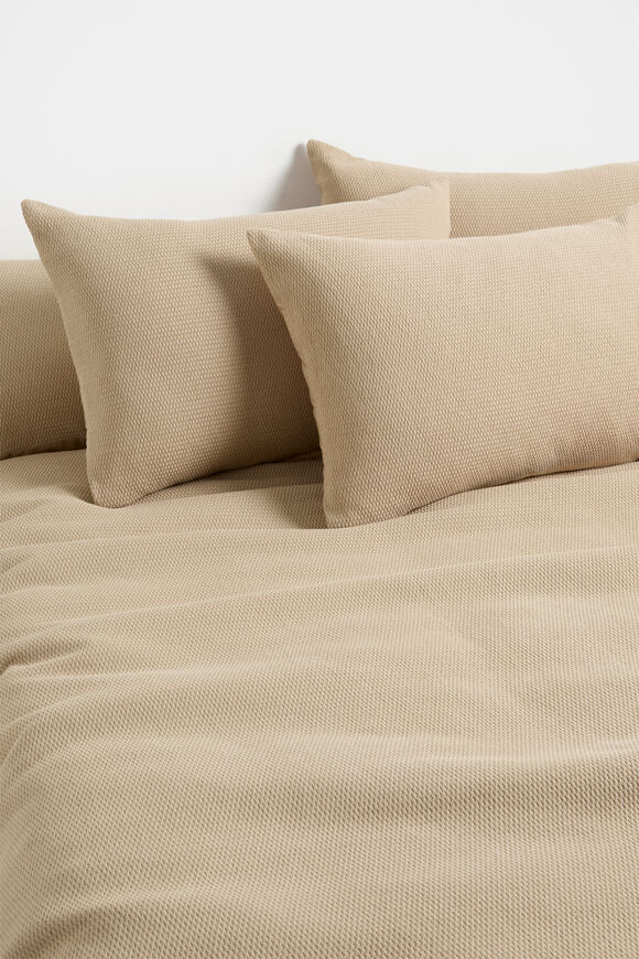 Mila Queen Duvet Cover  Rye  hi-res