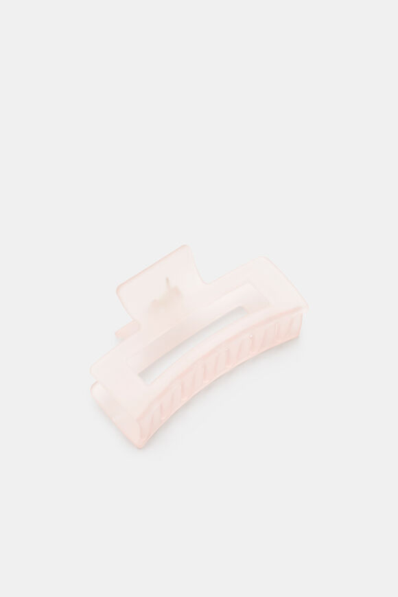 Rectangle Hair Claw  Pale Blossom  hi-res