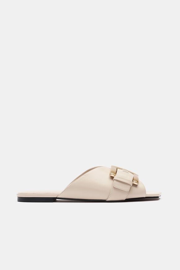 Kaya Buckle Slide  Oat  hi-res