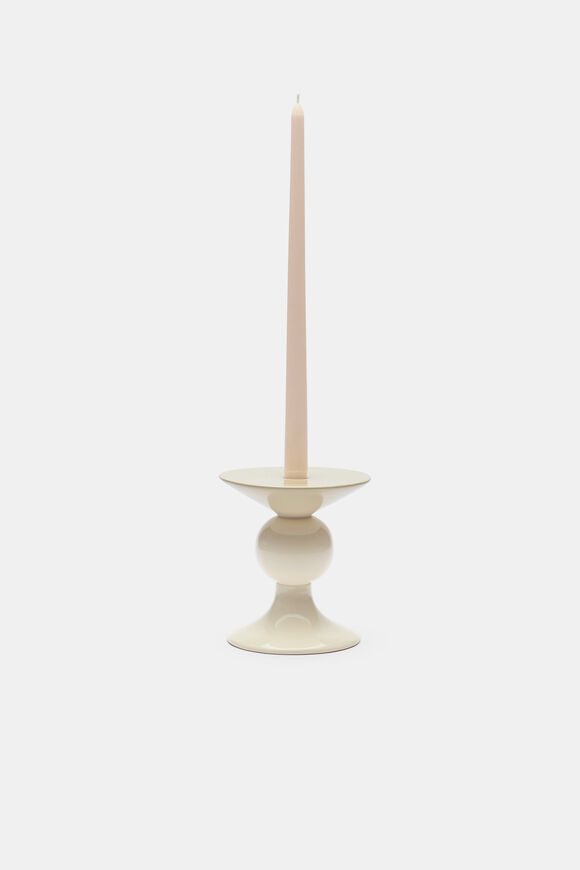 Skyler Candle Holder  Egg Shell  hi-res