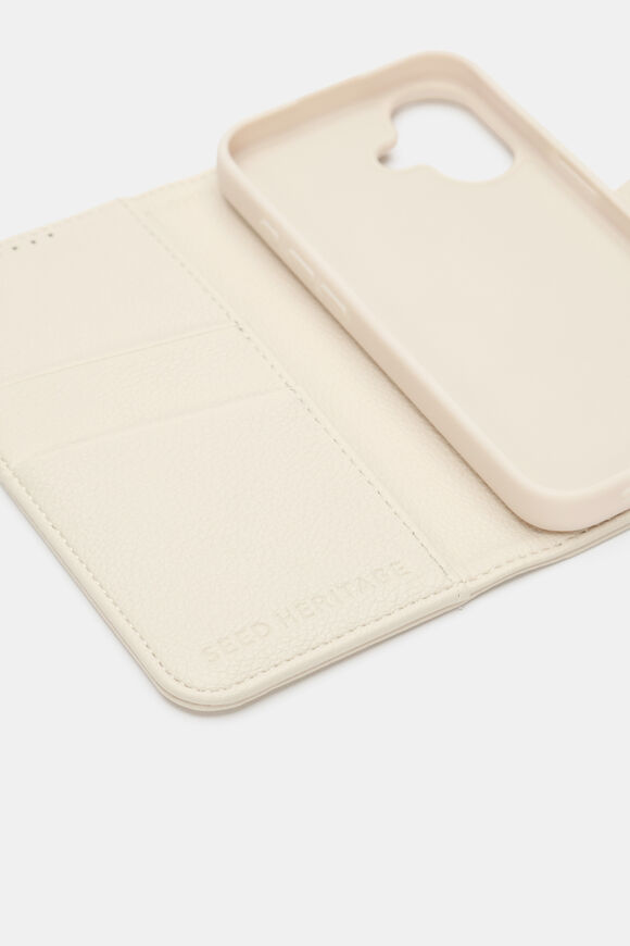 Foldable iPhone 16 Case  Cream  hi-res