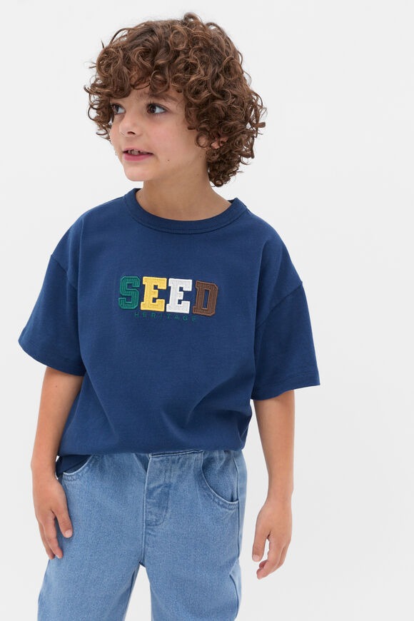 Logo Tee  French Navy  hi-res