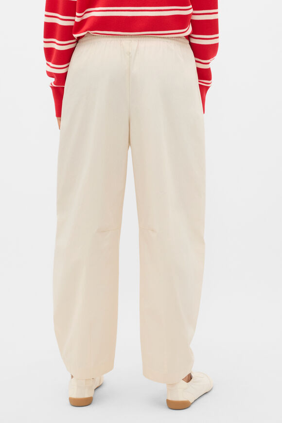 Cotton Elasticated Pant  Coconut Cream  hi-res