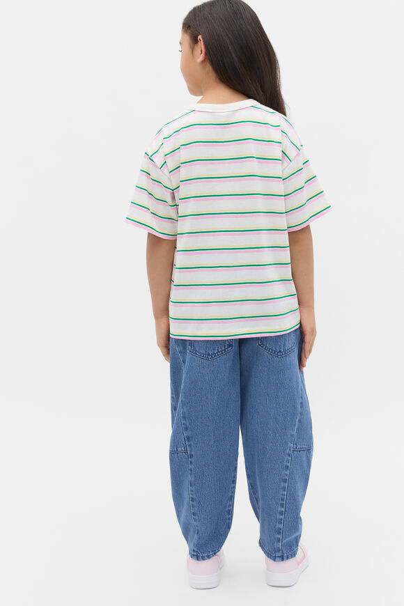 Multi Stripe Logo Tee  Multi  hi-res