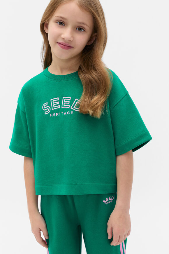 Boxy Logo Tee  Apple  hi-res