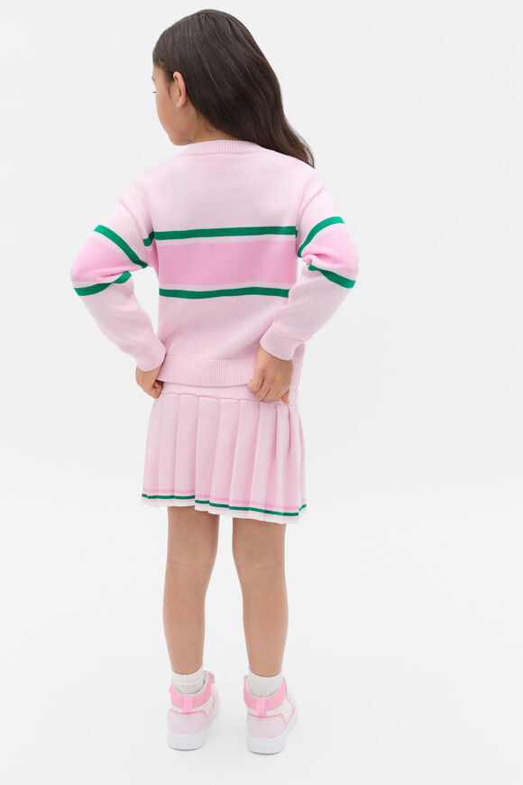 Retro Logo Knit Sweater  Pink Lemonade  hi-res