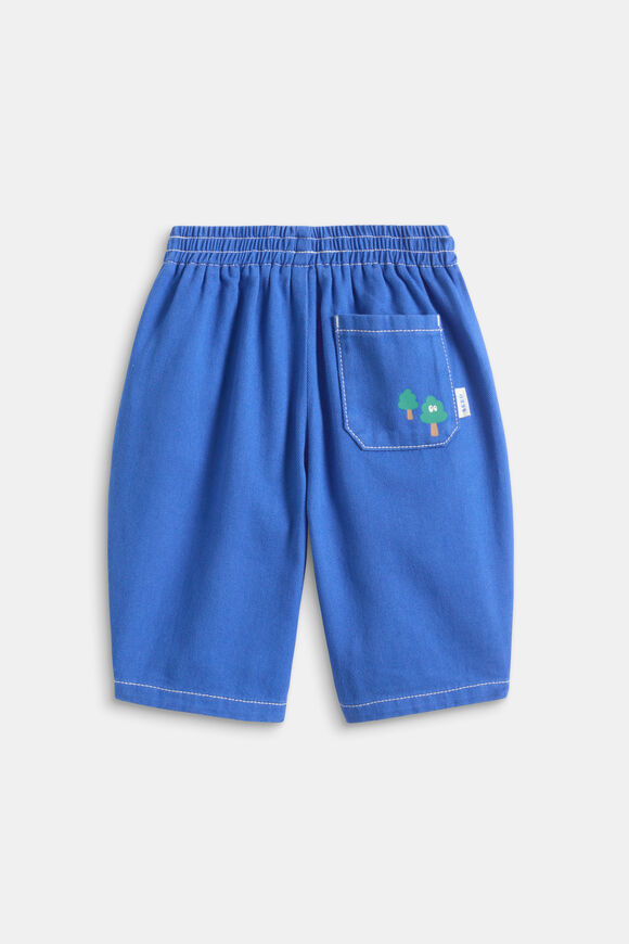 Contrast Stitch Balloon Pant  Cobalt  hi-res