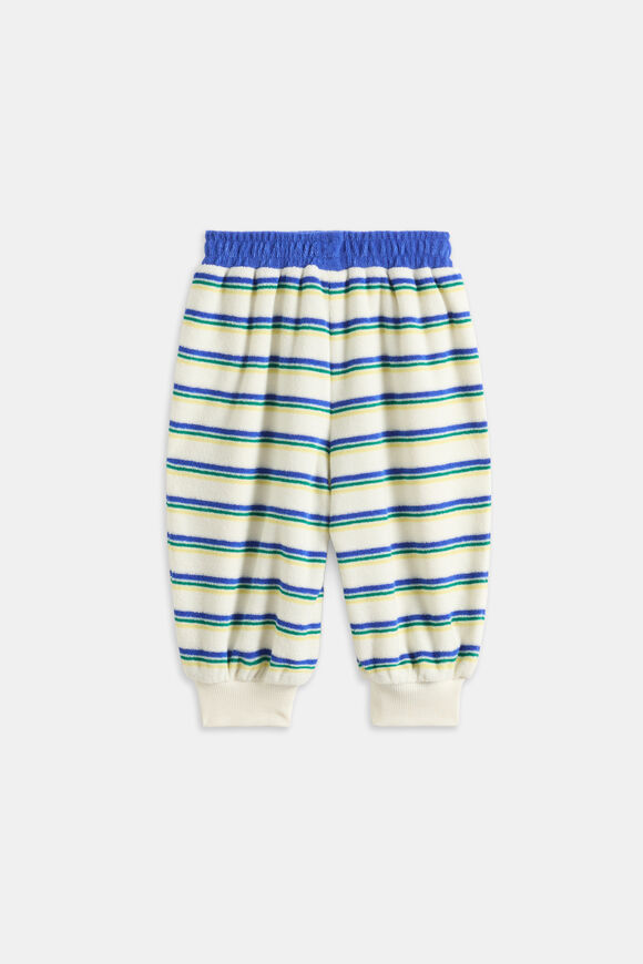 Stripe Towelling Track Pant  Multi  hi-res