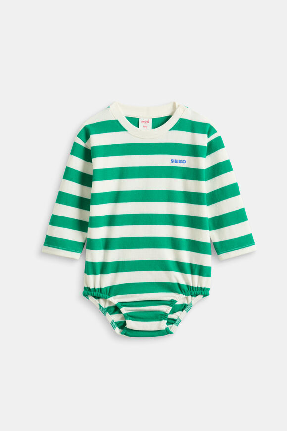 Stripe Rib Bodysuit  Multi  hi-res