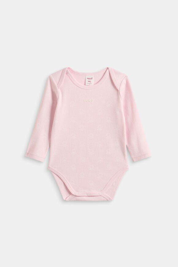 Envelope Neck Bodysuit  Musk  hi-res