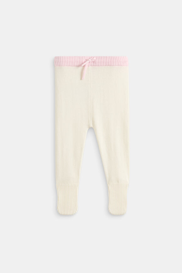 Footed Knit Pant  Classic Cream  hi-res