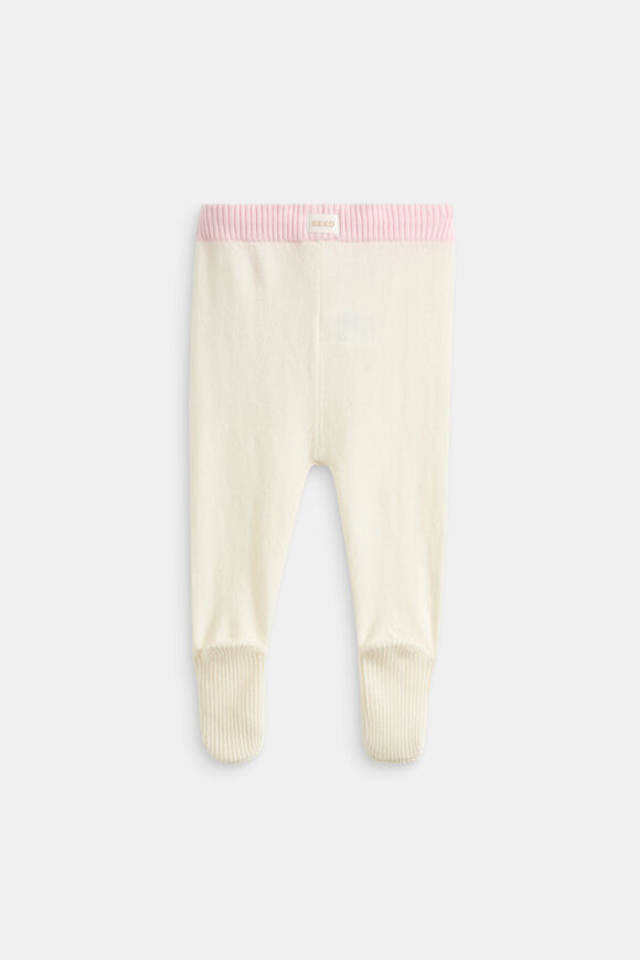 Footed Knit Pant  Classic Cream  hi-res