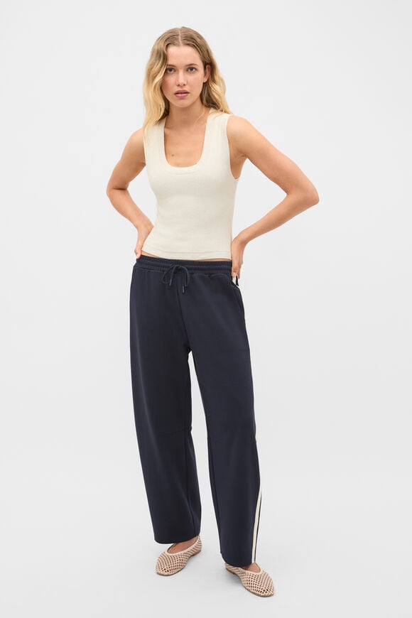 Boucle Knit Tank  Coconut Cream  hi-res