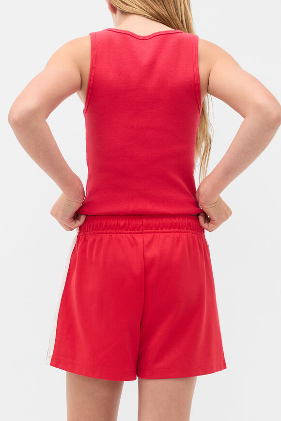 Retro Striped Short  Chilli Red  hi-res