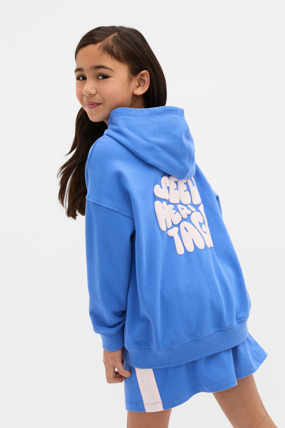 Bubble Logo Hoodie  Electric Blue  hi-res