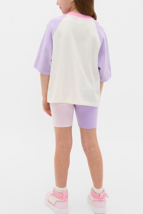 Raglan Logo Tee  Lilac  hi-res
