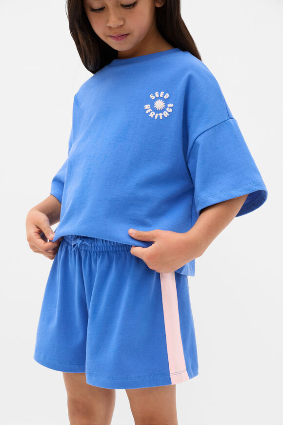 Bubble Logo Short  Electric Blue  hi-res