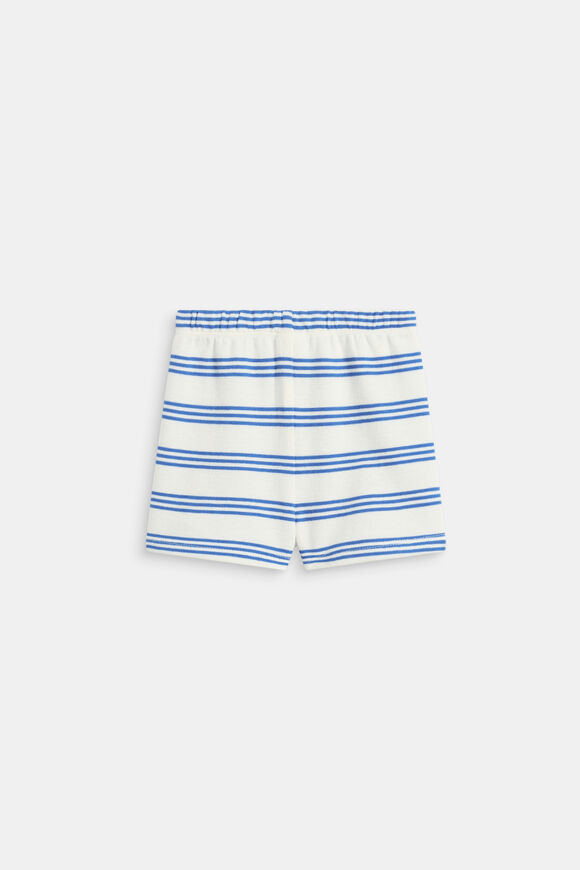 Textured Stripe Short  Electric Blue Stripe  hi-res