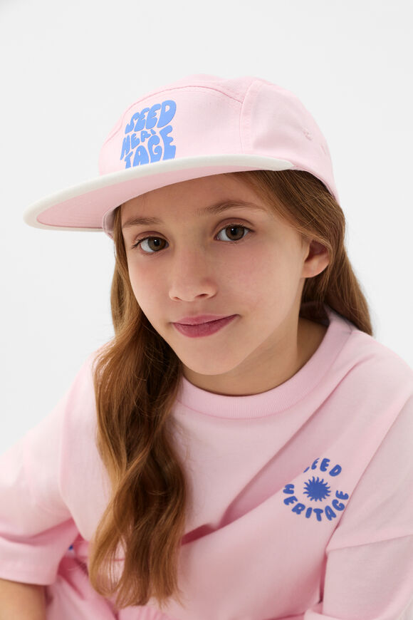 5 Panel Cap  Pink Lemonade  hi-res