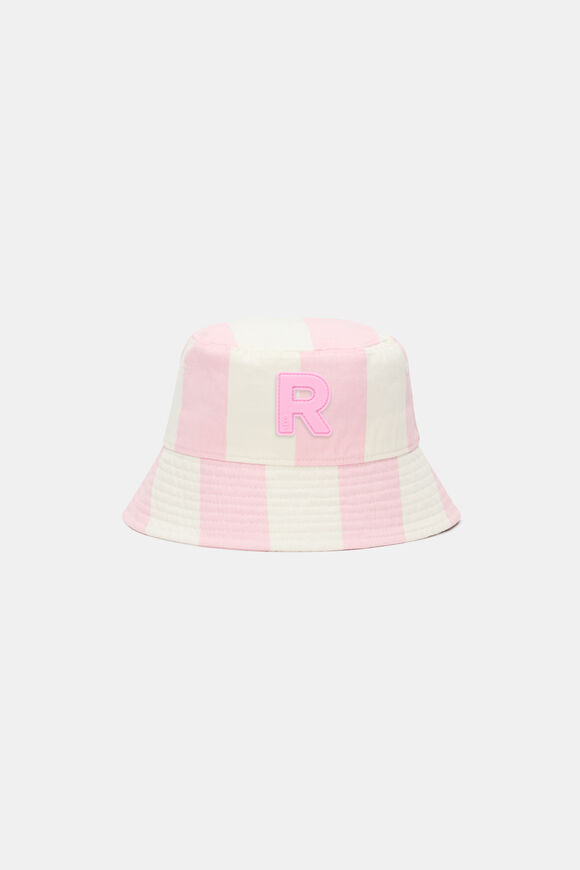 Girls Initial Bucket Hat  R  hi-res