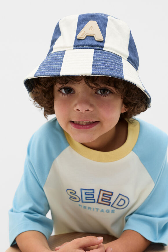 Boys Initial Bucket Hat  X  hi-res