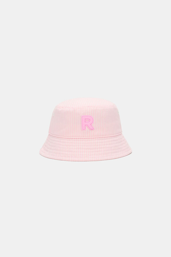 Mini Girls Initial Bucket Hat  R  hi-res