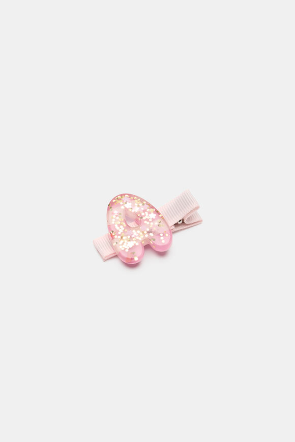 Initial Stripe Duck Clip  A  hi-res