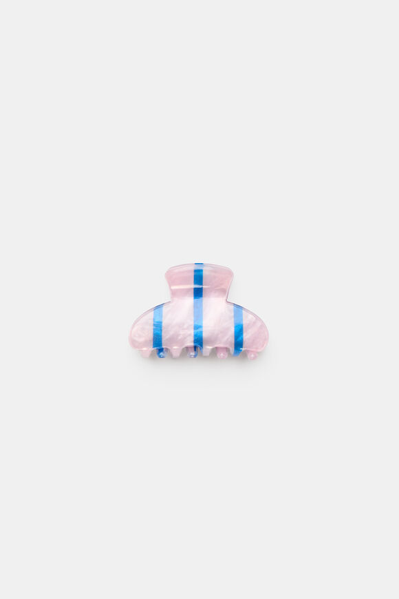 Stripe Claw Clip  Multi  hi-res
