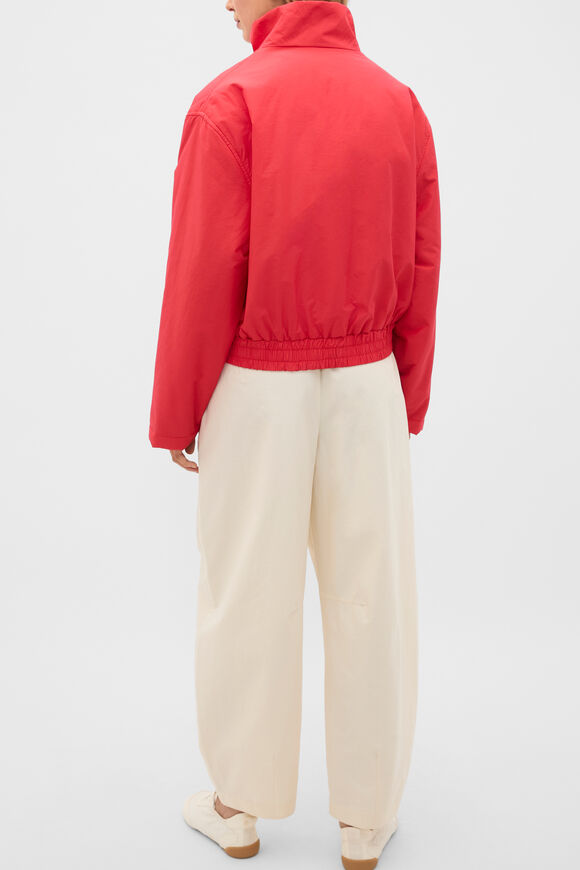 Relaxed Bomber Jacket  Chilli Red  hi-res