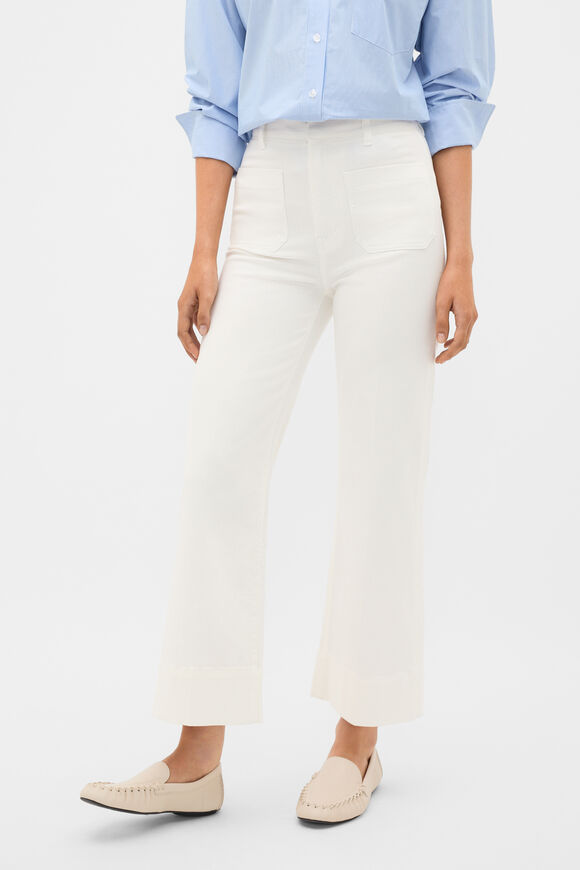 Core Wide Leg Pocket Jean  Cloud Cream  hi-res