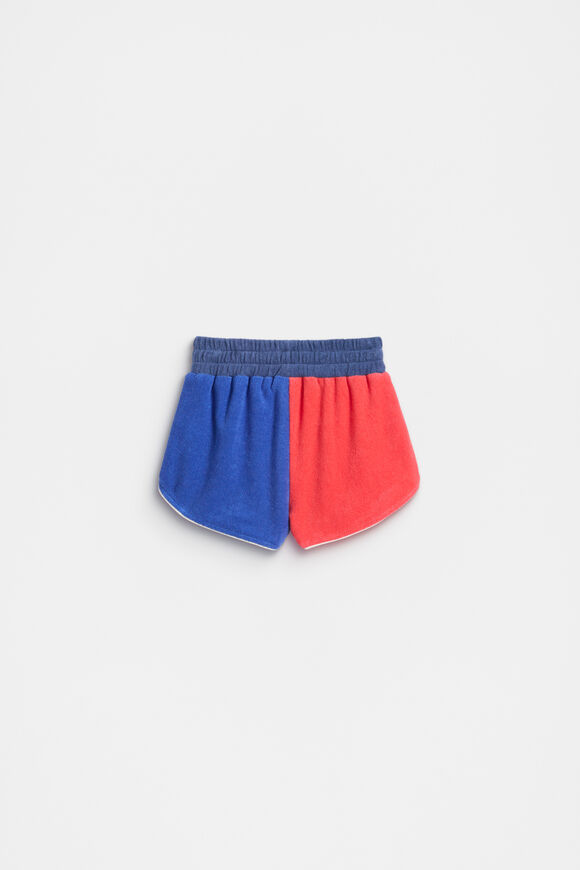 Colourblock Towelling Short  Multi  hi-res