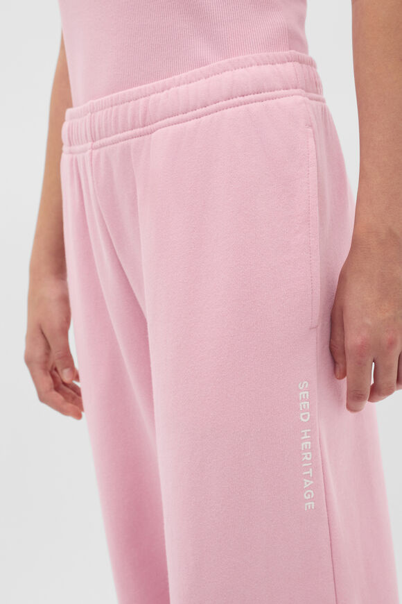 Roll Waist Logo Track Pant  Rose Pink  hi-res