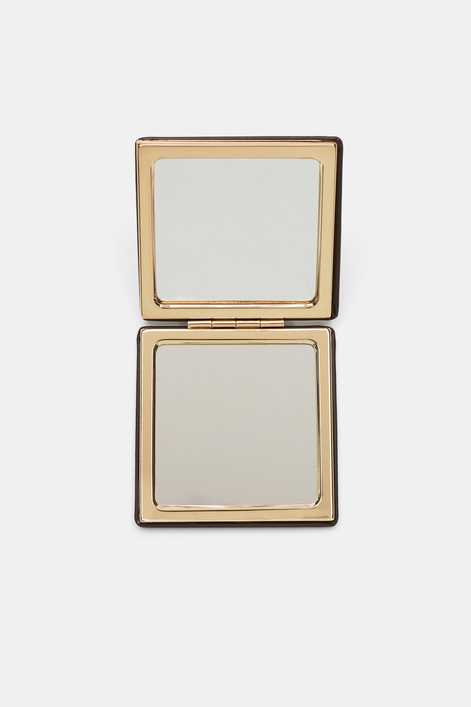 Compact Mirror  Chocolate