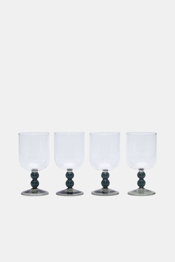Aurora Wine Glass Set of 4  Slate  hi-res