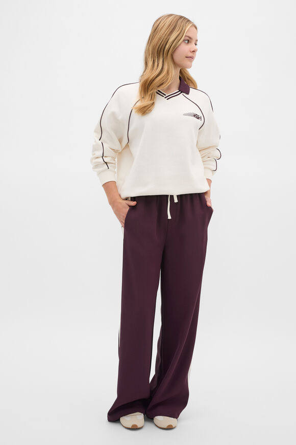 Side Stripe Pant  Mulberry  hi-res